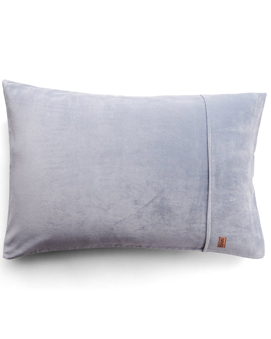 Fog Grey Velvet Pillowcase Set 2 - Kip&Co