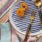 Hat Trick Woven Stripe Linen 6P Napkin Set - Kip&Co