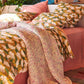 Daisy Bunch Mustard Organic Cotton Quilt Cover King - Kip&Co