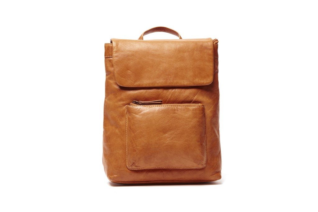 Jeany Leather Backpack - Rugged Hide