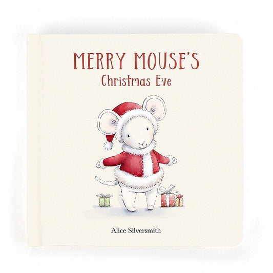 Merry Mouse’s Christmas Eve Book - Jellycat London