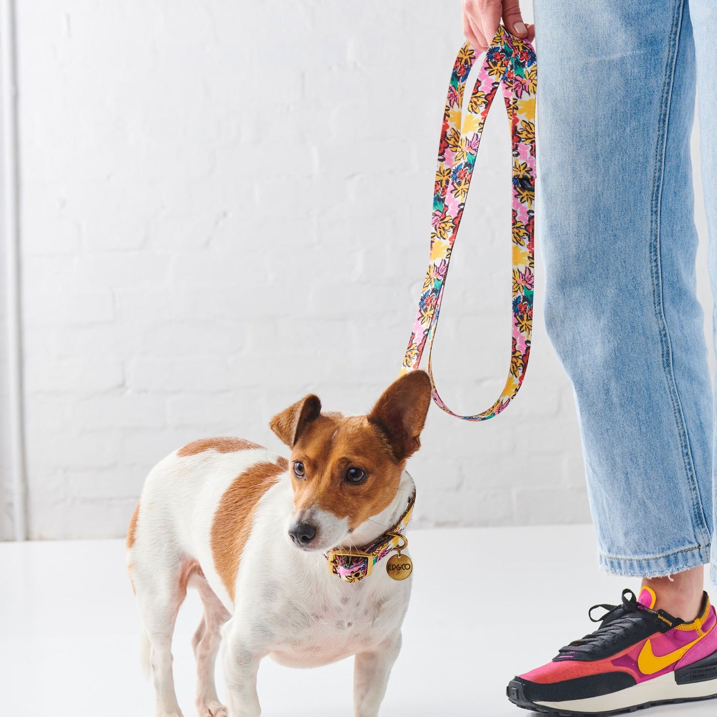 Rio Floral Dog Lead - Kip&Co