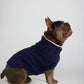 Snowy Cable Dog Knit - Holiday