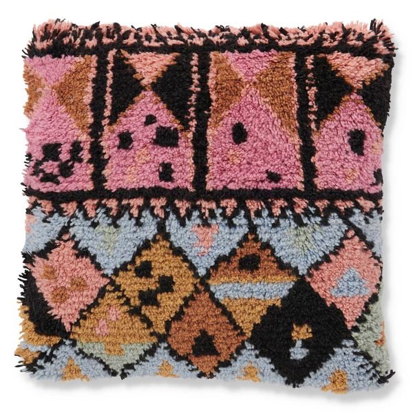 Coral Coast Shag Cushion - Kip&Co