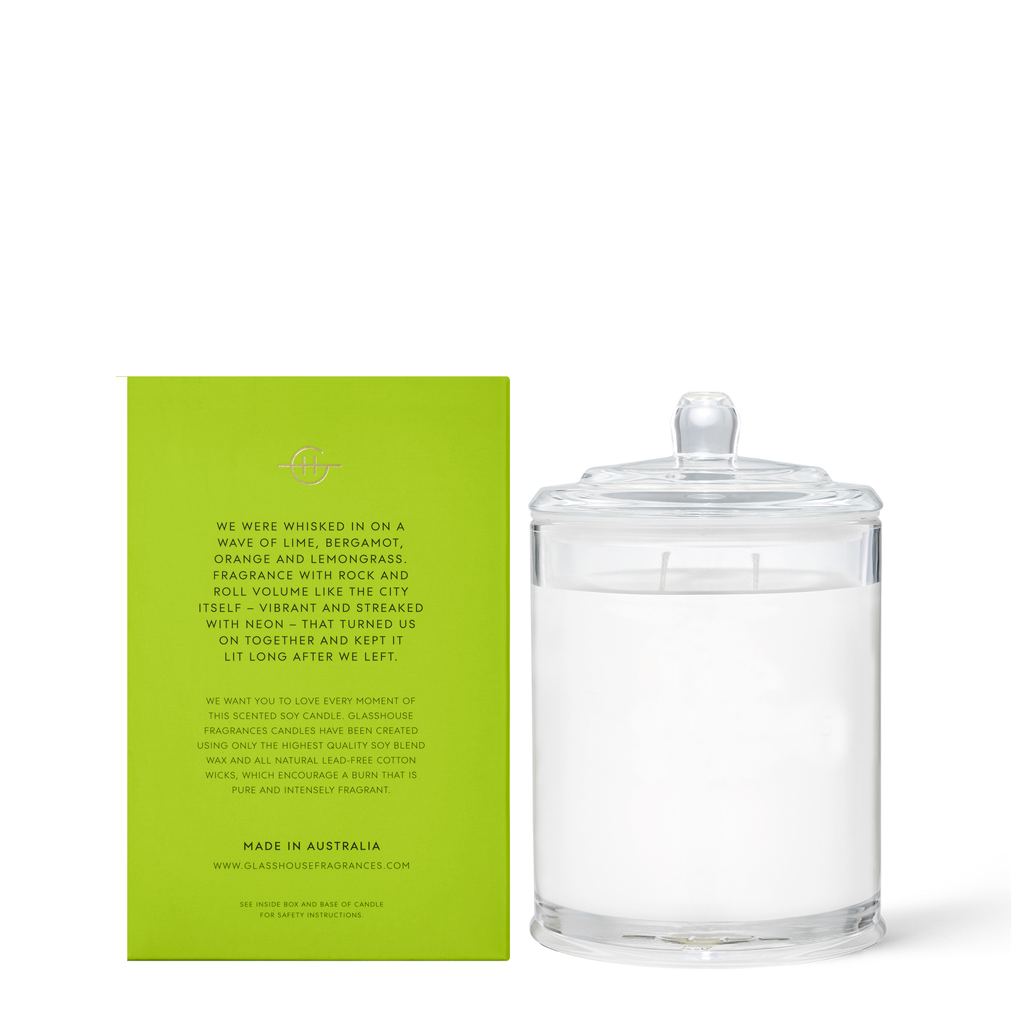 We Met In Saigon 380g Soy Candle - Glasshouse Fragrances